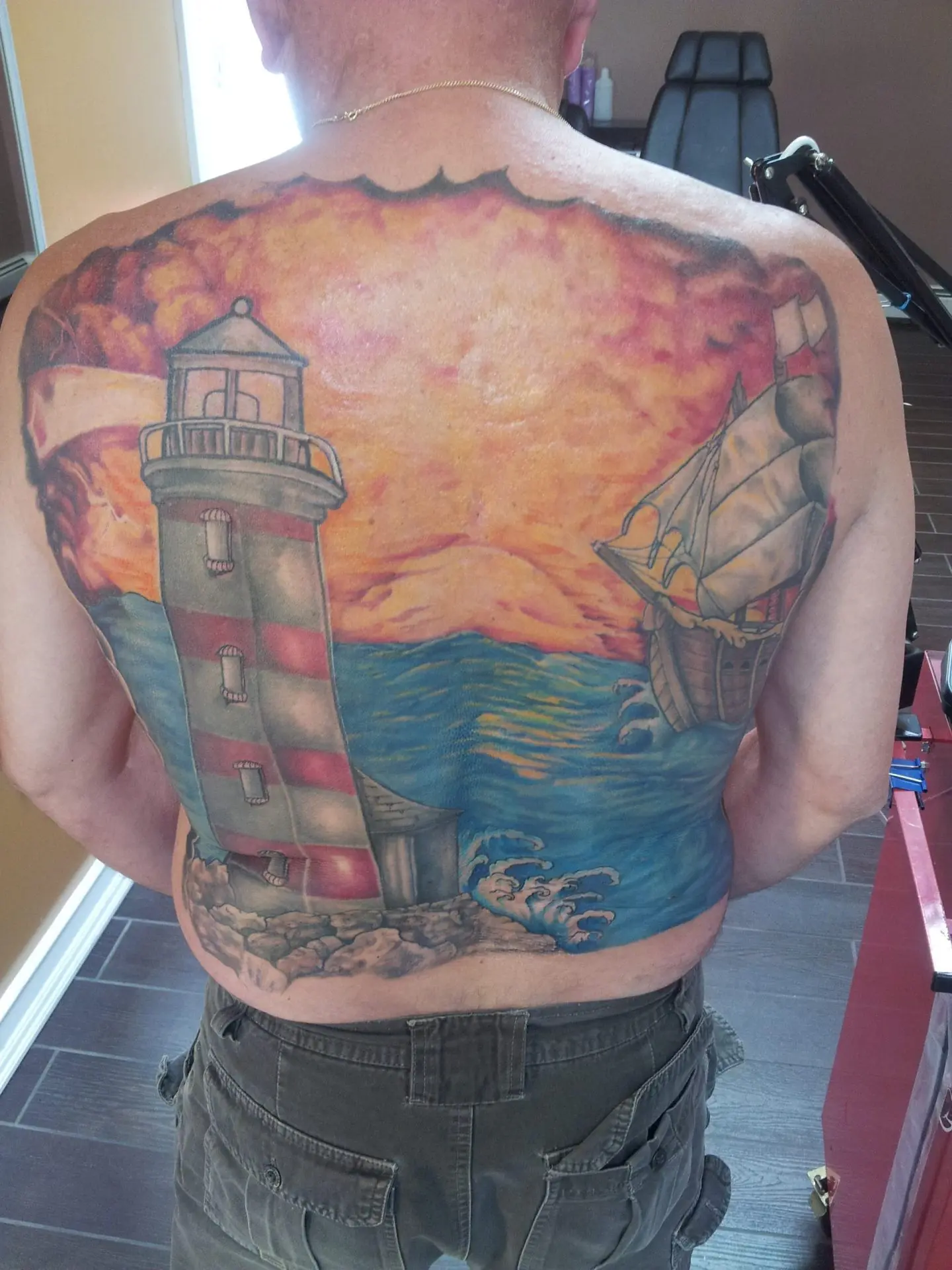 Tattoo aftercare reference image