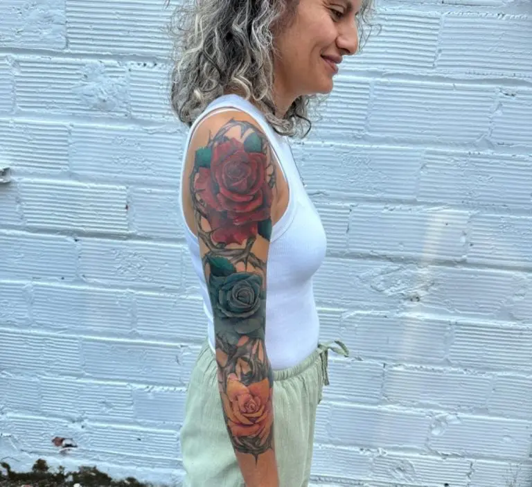 Full color realism sleeve by Rian