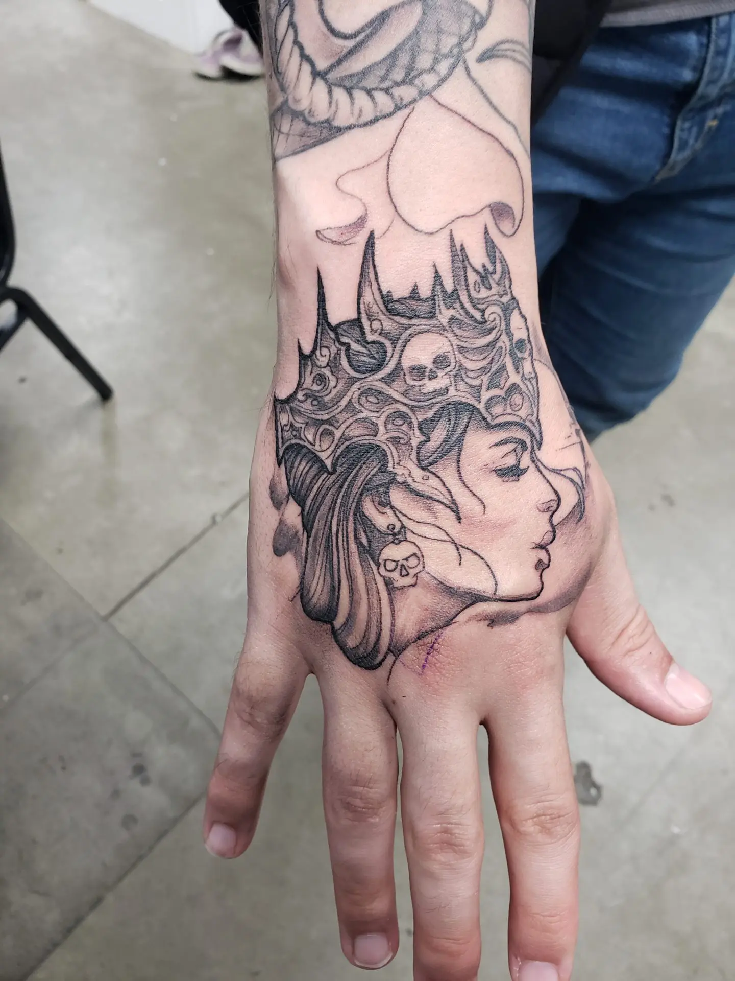 Tattoo aftercare reference image